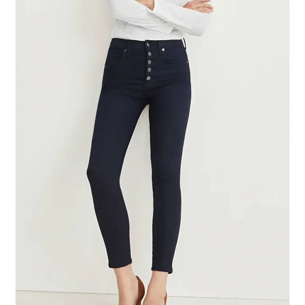 Veronica Beard Debbie ankle high rise skinny in Indigo sz 25/0